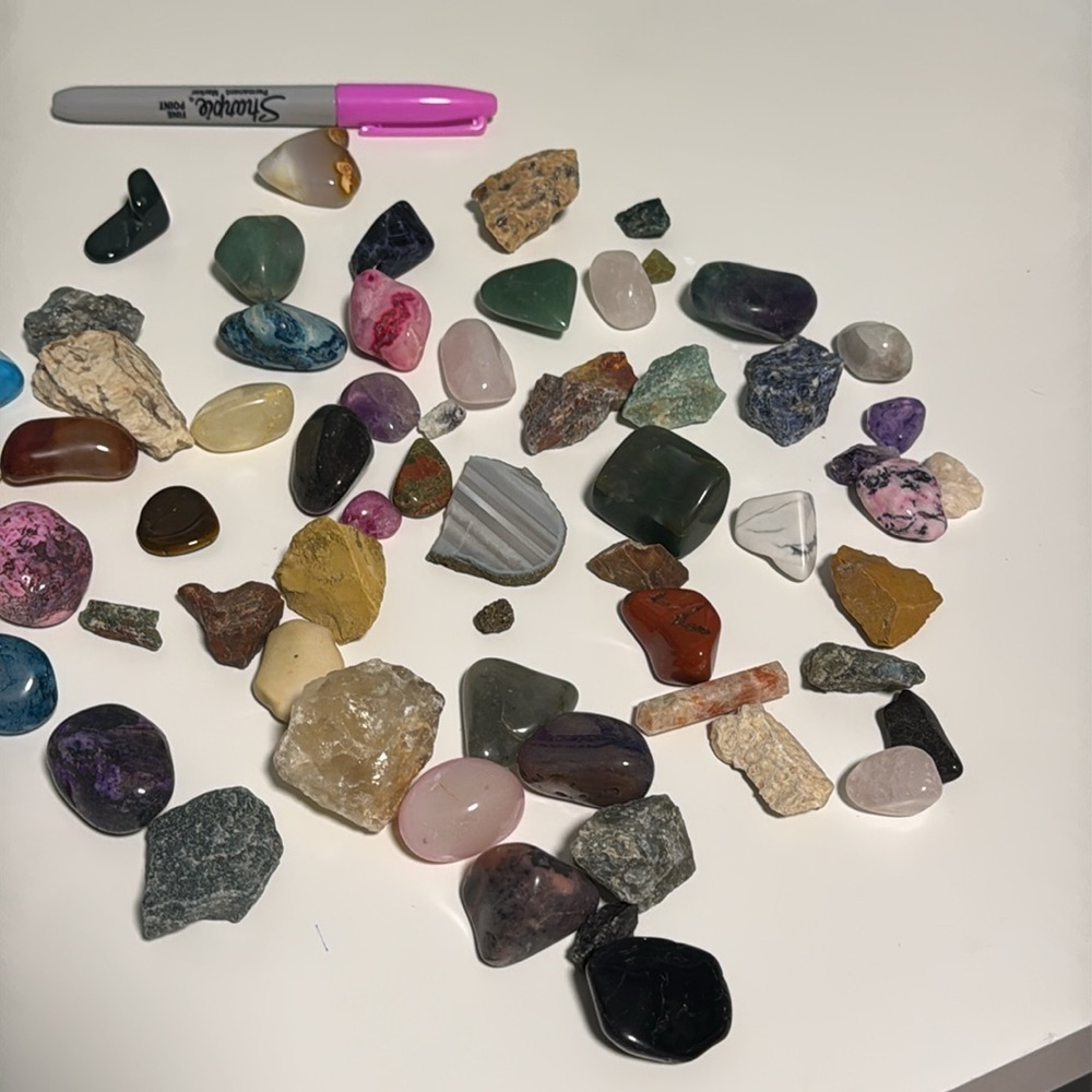 *SOLD* Assorted Colorful Gemstone and Rock Collection - Picture 3 of 3